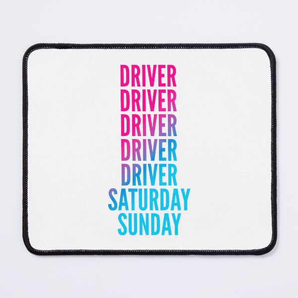 Item preview, Driver work week for Drivers designed and sold by SVPOD.