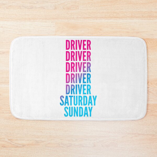 Item preview, Driver work week for Drivers designed and sold by SVPOD.