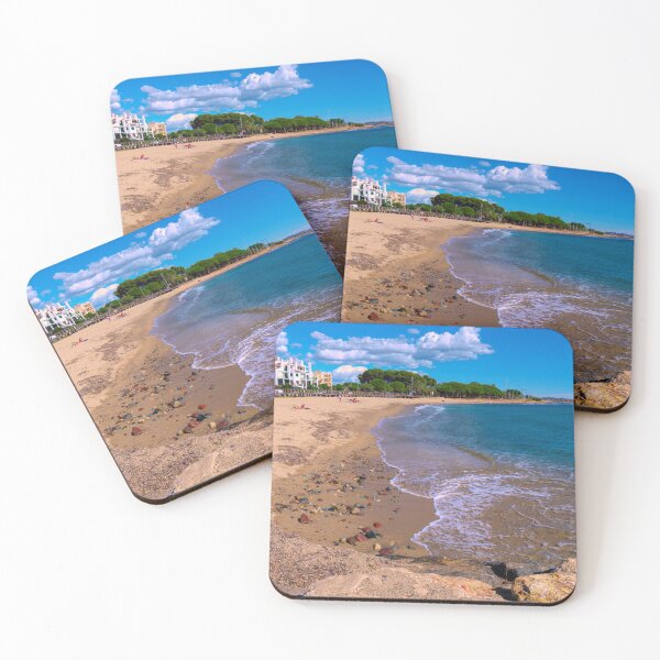 Item preview, Cambrils Beach Playa Cavet Costa Dorada Catalonia Spain designed and sold by acceleratorhams.