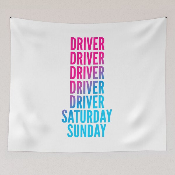 Item preview, Driver work week for Drivers designed and sold by SVPOD.
