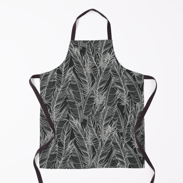 Item preview, Black And White Minimal Feathers Pattern designed and sold by MakeitMelo.
