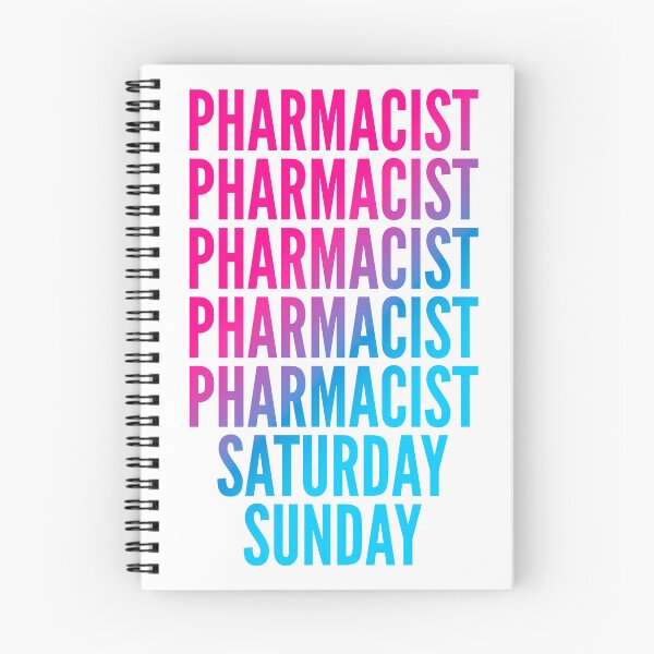 Item preview, Pharmacist work week for Pharmacists designed and sold by SVPOD.