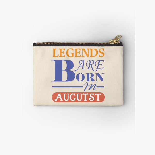 Item preview, Legends Are Born In August Birthday Typography designed and sold by bolimj.