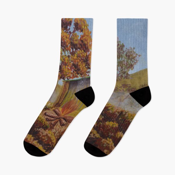 Item preview, The oak hut no. 4 - Secret garden - Gouache painting designed and sold by WanderingGraha.