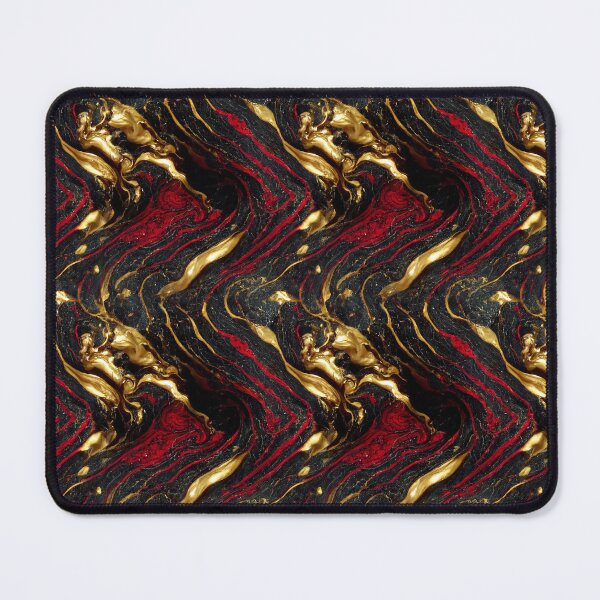 Item preview, Black and Red marble pattern, Lava marbling pattern designed and sold by TreasuryOE.