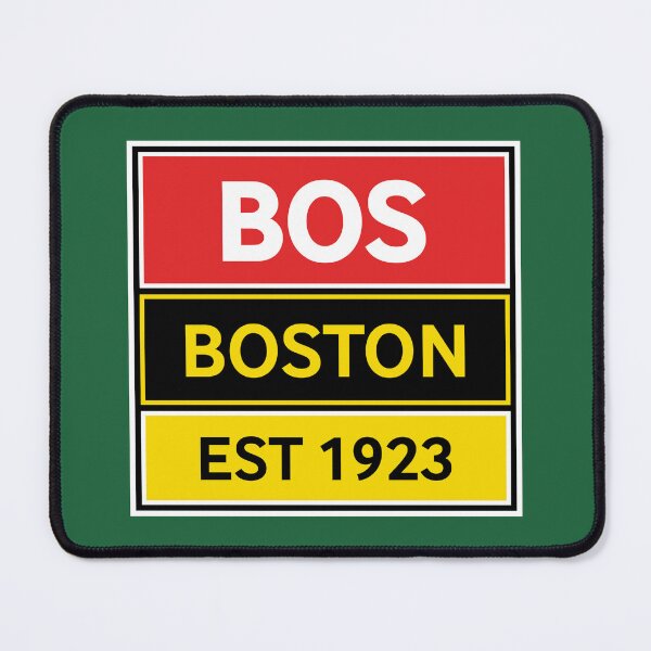 Item preview, BOS Boston Airport Airfield Signs designed and sold by MultistorieDog.
