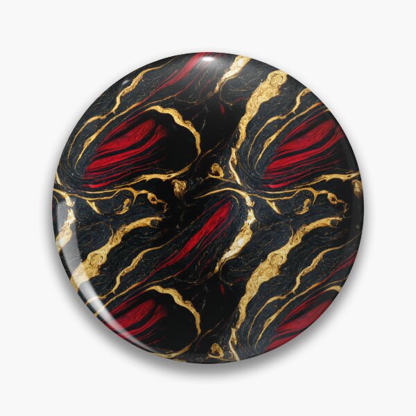 Item preview, Black and Red marble pattern, Lava marbling pattern designed and sold by TreasuryOE.