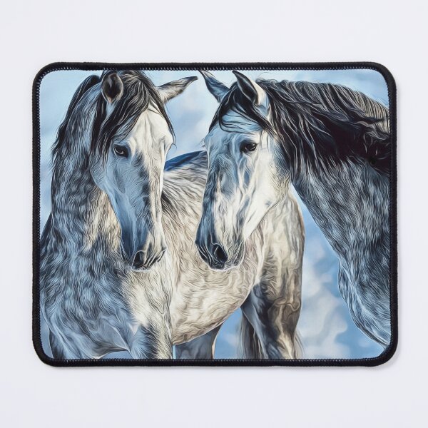 Item preview, Beautiful Andalusian Horses in Winter designed and sold by AdrianVan077.