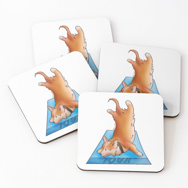Item preview, Corgi Yoga Pose designed and sold by Heather van der Dys.