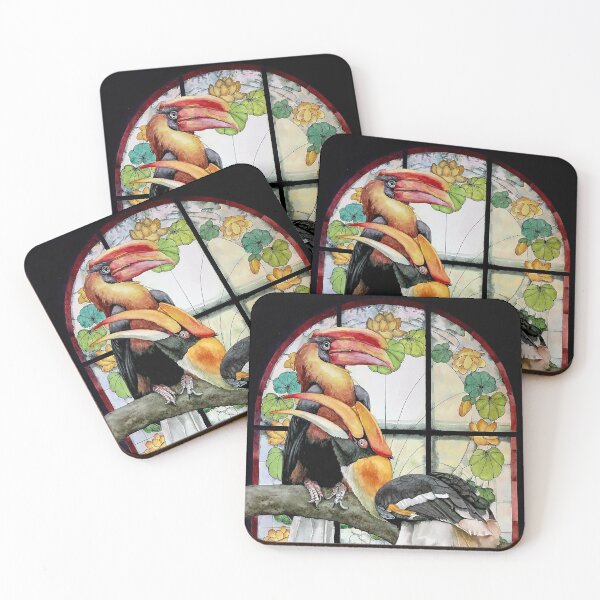 Item preview, Great Hornbills designed and sold by Lisa-Lennon-Art.