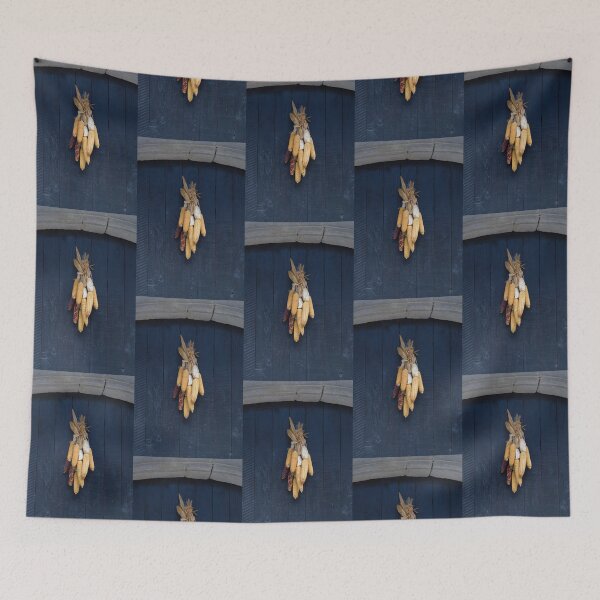 Item preview, Dried Corn Ears on a Door designed and sold by Yair Karelic.