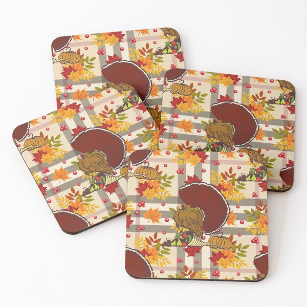 Item preview, plaid thanksgiving turkey  designed and sold by Gossip Rag.
