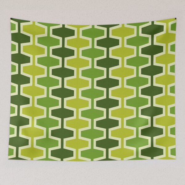 Item preview, Geometric Space Age Pattern designed and sold by tonymagnerart.