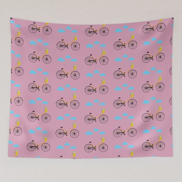 Item preview, Bicycle, Clouds designed and sold by Faiqa Waheed.