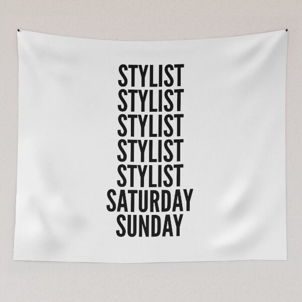Item preview, Stylist funny workweek for Stylists designed and sold by SVPOD.