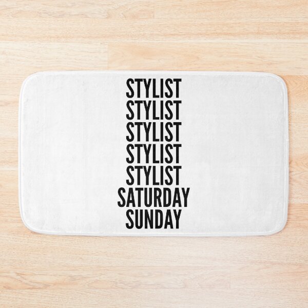 Item preview, Stylist funny workweek for Stylists designed and sold by SVPOD.