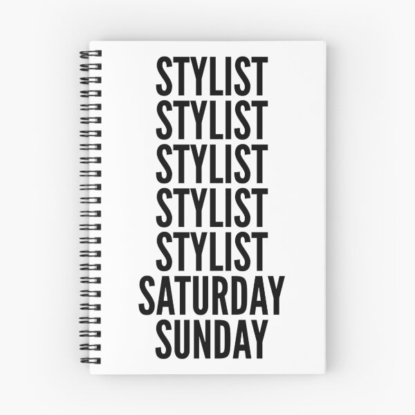 Item preview, Stylist funny workweek for Stylists designed and sold by SVPOD.