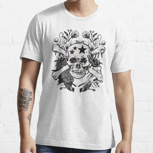 y2k skull print | Essential T-Shirt