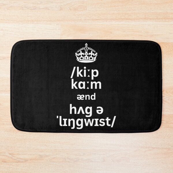 Item preview, Keep Calm And Hug A Linguist designed and sold by Schandre.