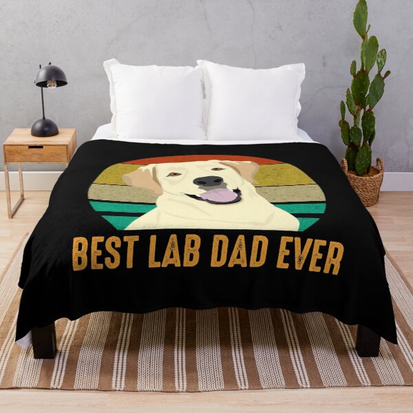 Item preview, Best Lab Dad Ever designed and sold by Cat Lady Designs.