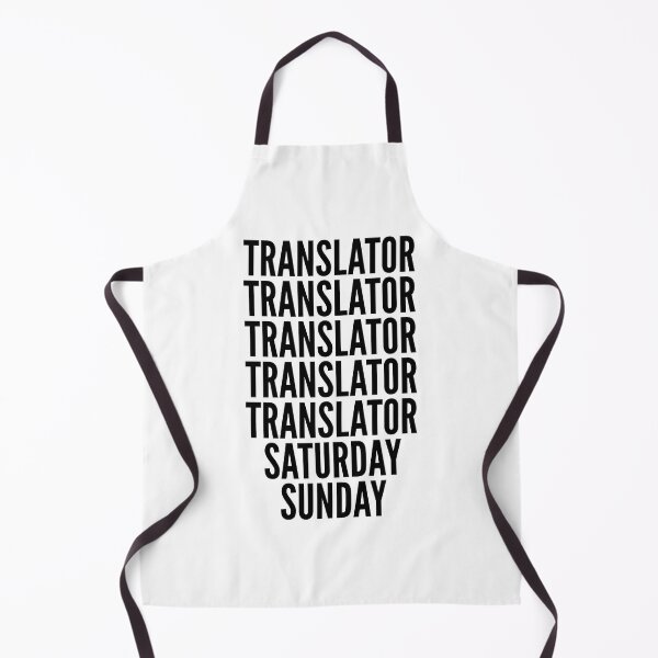 Item preview, Translator funny workweek for Translators designed and sold by SVPOD.