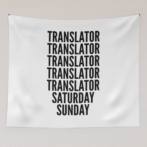 Item preview, Translator funny workweek for Translators designed and sold by SVPOD.