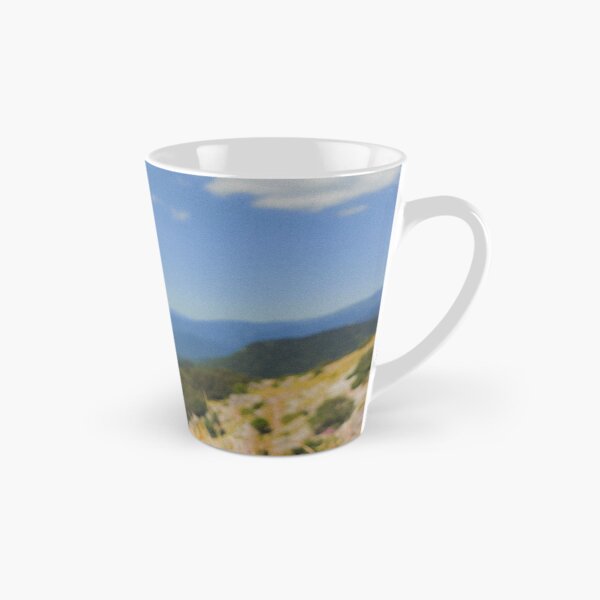 Item preview, Beautiful mountain landscape with yellow flower designed and sold by SunriseAndHoney.