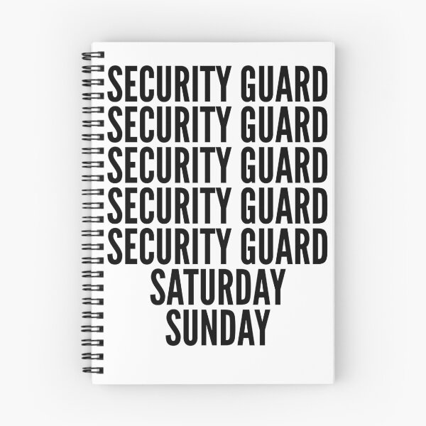 Item preview, Security guard funny workweek for Security guards designed and sold by SVPOD.