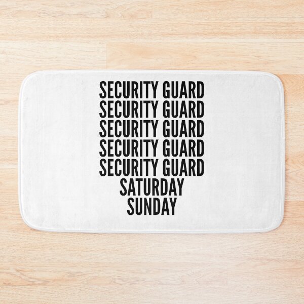 Item preview, Security guard funny workweek for Security guards designed and sold by SVPOD.