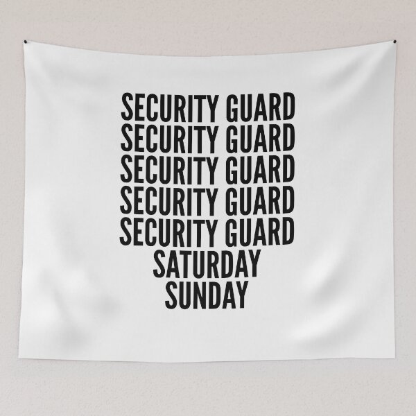 Item preview, Security guard funny workweek for Security guards designed and sold by SVPOD.