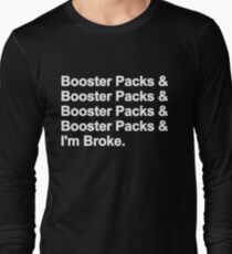 MTG - Magic the Gathering - yugioh- pokemon - booster pack Long Sleeve T-Shirt