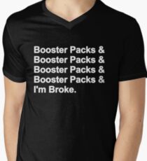 MTG - Magic the Gathering - Yugioh-Pokemon - Boosterpackung T-Shirt mit V-Ausschnitt