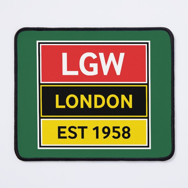 Item preview, LGW London Gatwick Airport Airfield Signs designed and sold by MultistorieDog.