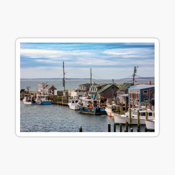 Item preview, Menemsha Fishing Village - Marthas Vineyard designed and sold by utakloss.