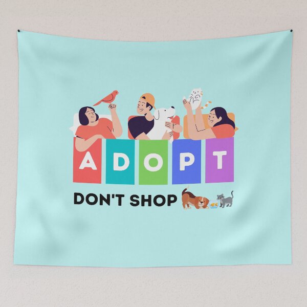 Item preview, Adopt don't buy designed and sold by samuch.