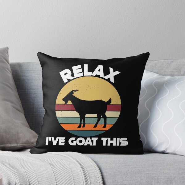 Item preview, Relax, I've goat this, funny goat pun designed and sold by EnzoVectorism.