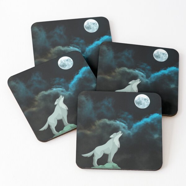 Item preview, Wolf Howling At The Moon designed and sold by The Love Quill.