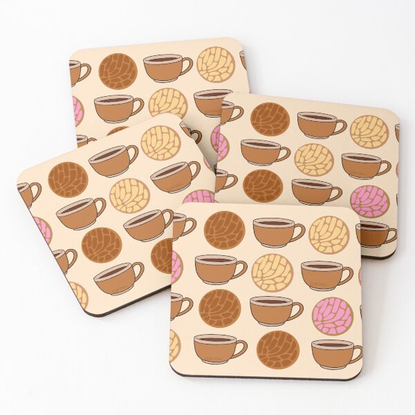 Item preview, Cafecito con pan- conchas designed and sold by ileandraws.