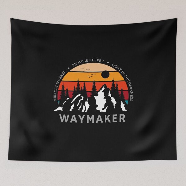 Item preview, waymaker designed and sold by TeeRedeemed.