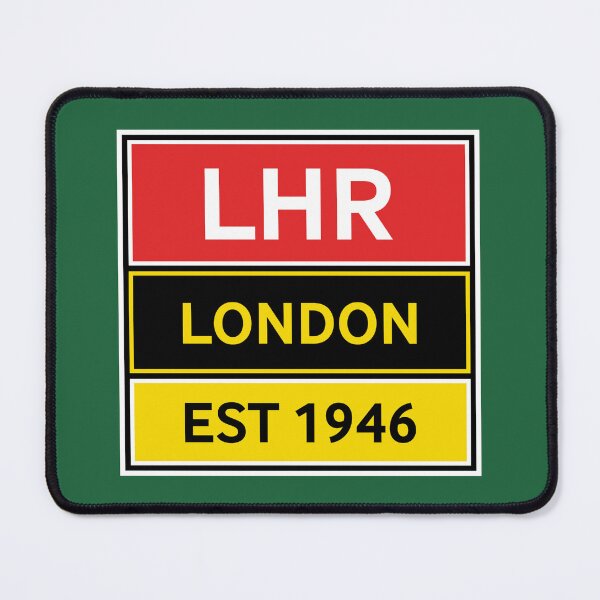 Item preview, LHR London Heathrow Airport Airfield Signs designed and sold by MultistorieDog.