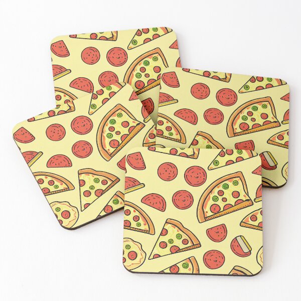 Item preview, Funny Pizza pattern design designed and sold by pcusine.