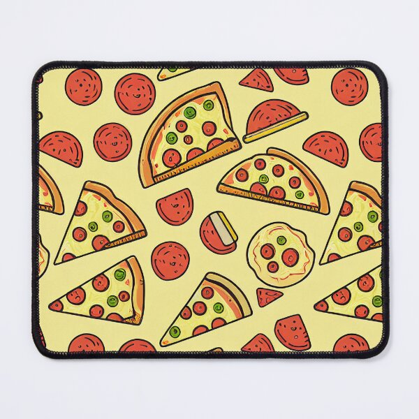 Item preview, Funny Pizza pattern design designed and sold by pcusine.