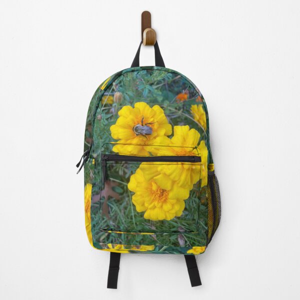 Item preview, Marigolds With Bumblebee  designed and sold by Amanda1775.