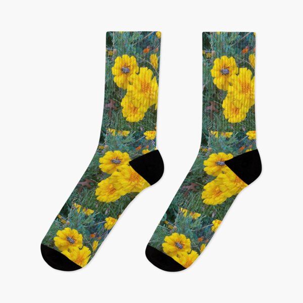 Item preview, Marigolds With Bumblebee  designed and sold by Amanda1775.
