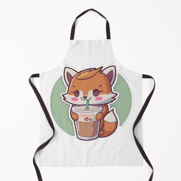 Item preview, Kawaii Bubbletea Fox designed and sold by meshhead.
