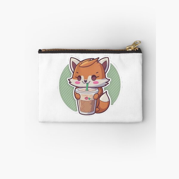 Item preview, Kawaii Bubbletea Fox designed and sold by meshhead.