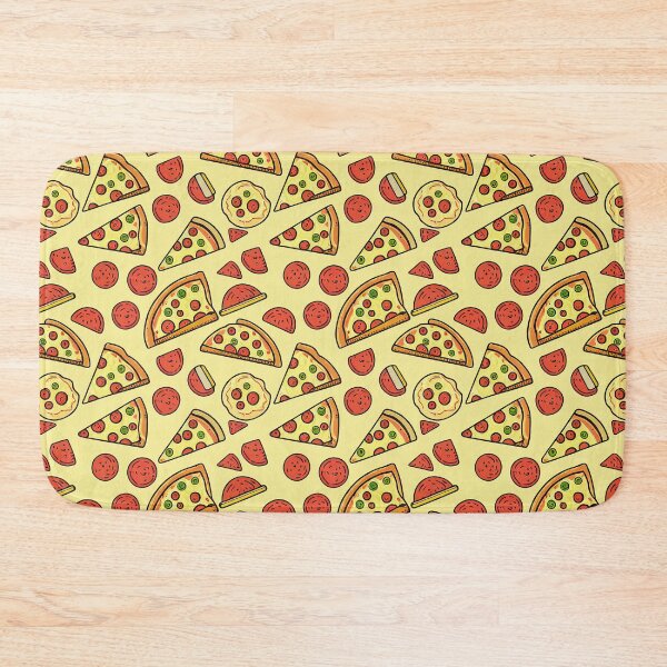Item preview, Funny Pizza pattern design designed and sold by pcusine.