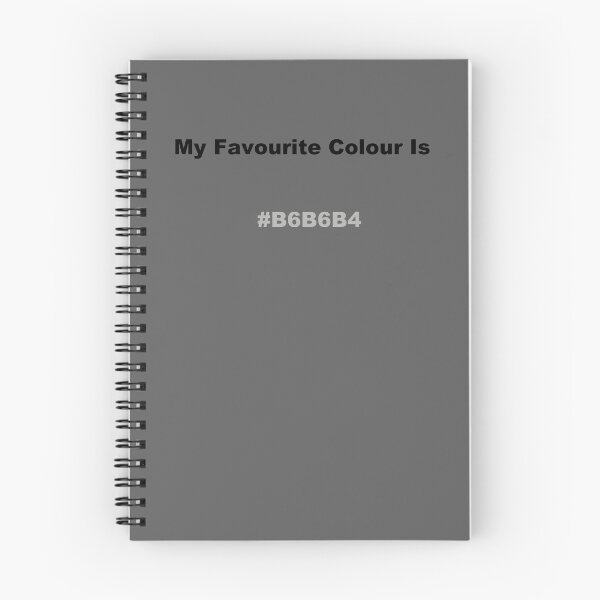 Item preview, My Favourite Colour Is #B6B6B4 designed and sold by kiippers.