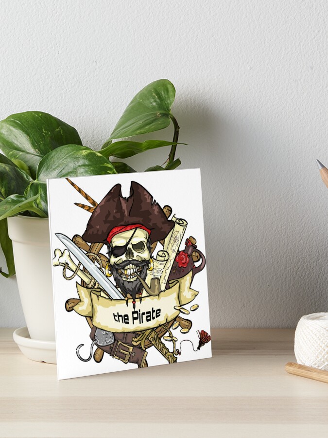 Pirate Captain | Art Board Print