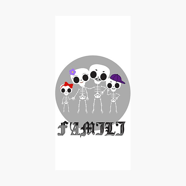 Item preview, skeleton family designed and sold by Mayne21.